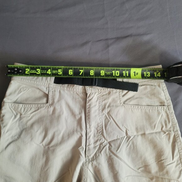 Columbia Capri Pants Womens 8 Cream GRT Omni-Dry Water Repellent Outdoor Hiking - Picture 9 of 13